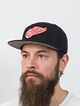 Бейсболка AMERICAN NEEDLE арт. 21006A-DRW Detroit Red Wings Archive 400 NHL (черный)